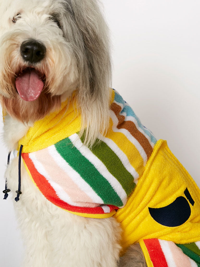 Alaplaya | Poncho de plajă câini | The Painter’s wife Peggy Dog Multicolor Poncho