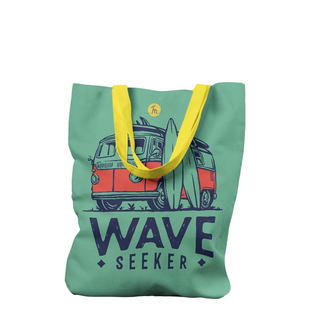 Alaplaya | Geantă de plajă căptușită MuleWear Hello Summer Wave Seeker