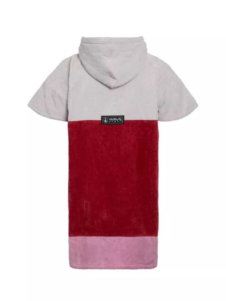 Poncho de plajă Wave Hawaii Phuket, 100% Bumbac, S-XL, Roz, Roșu, Bej - Image 12